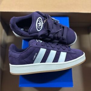 adidas Campus 00s Aurora Plum Purple White Gum JQ8292 Women's Shoe